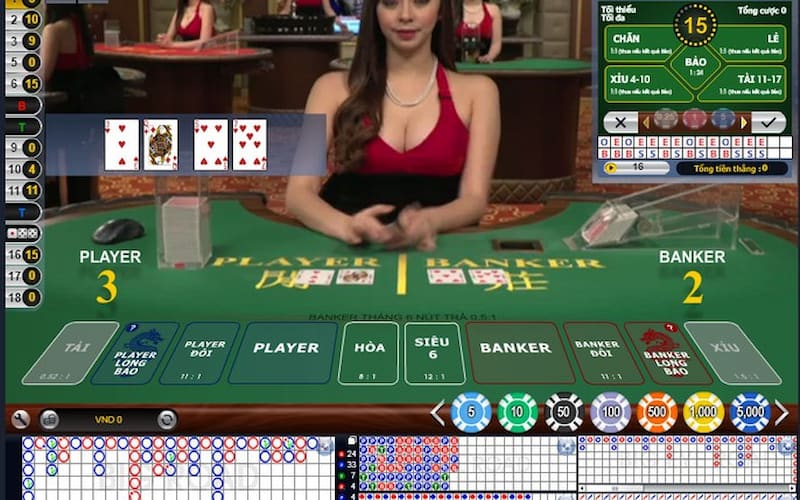 Những game bài casino hot hit tại BK8